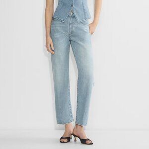 NEW! ARITZIA DENIM FORUM THE 90s SO-SOFT HIGH-RISE BAGGY JEANS NO STRETCH sz 27